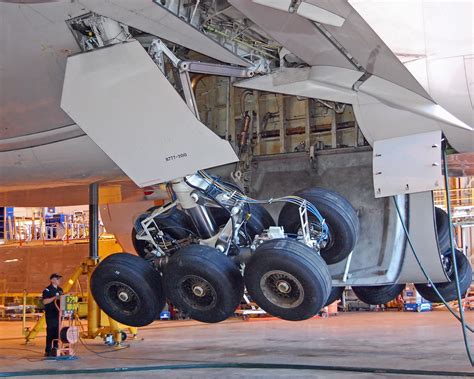 boeing 777 main landing gear|What main landing gear actuator does the Boeing 777 .